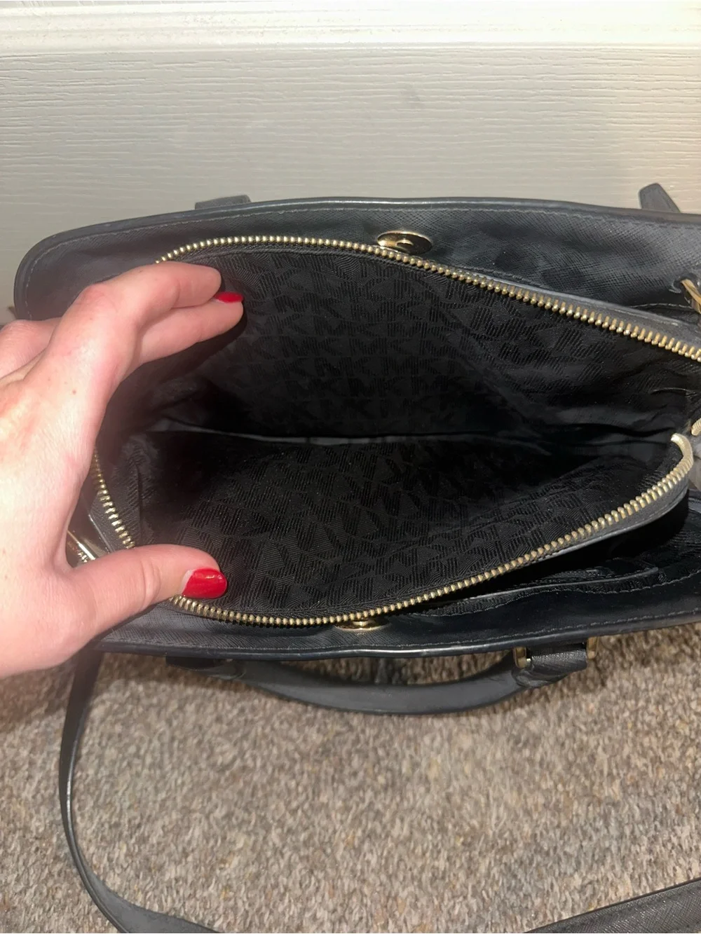 Michael Kors Black Purse